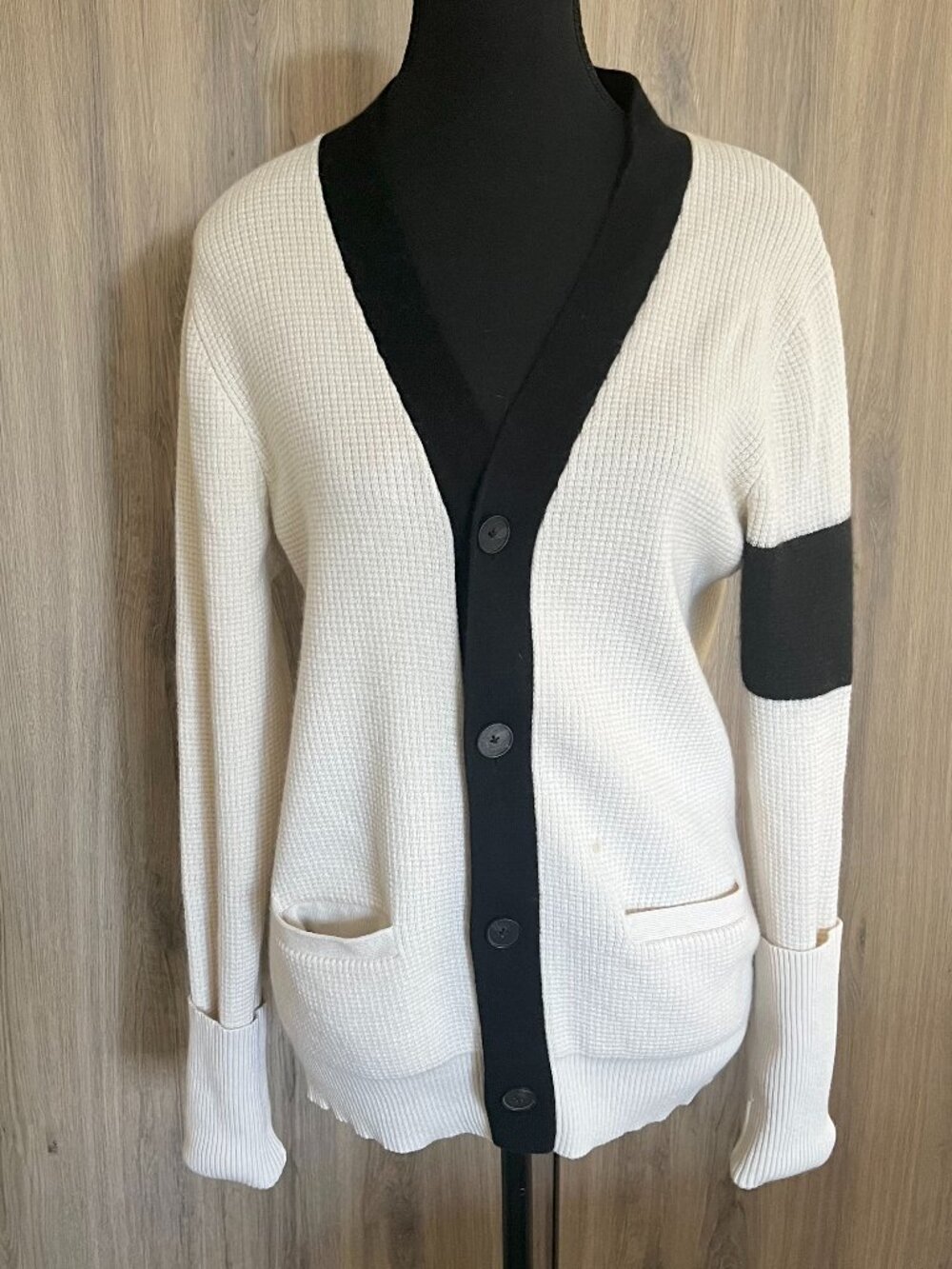Club Monaco Varsity Cardigan